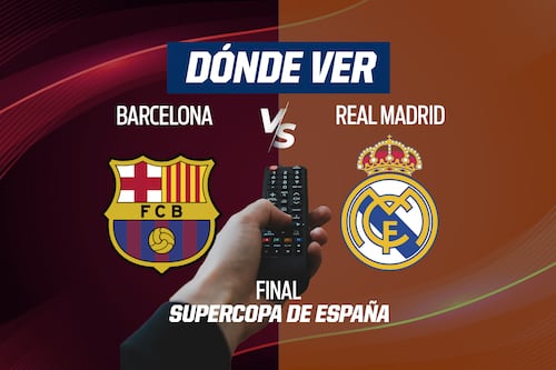 Barcelona vs Real Madrid EN VIVO: Dónde ver en TV, online y hora Final Supercopa de España 2026