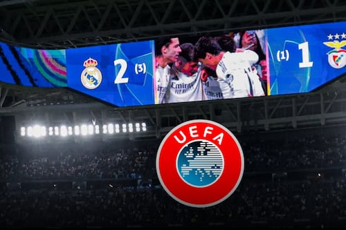 UEFA multa al Real Madrid por gesto racista de un aficionado y advierte CIERRE parcial del Bernabéu