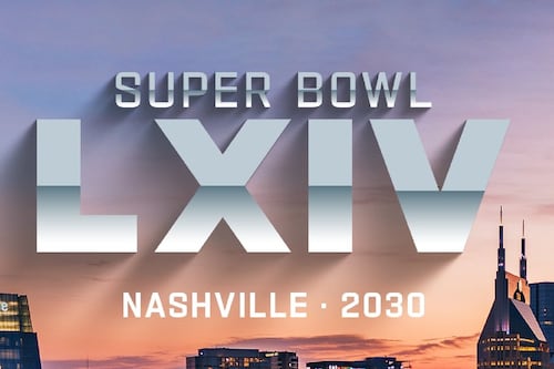 NFL confirma la sede del Super Bowl del 2030, eligiendo a Nashville... ¡sin existir el estadio aún!
