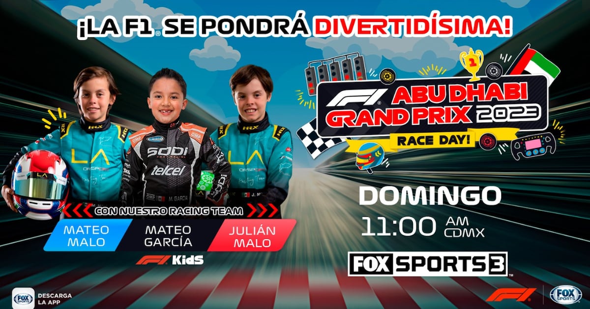 Fox F1 ¡El GP de Abu Dhabi con elementos de realidad aumentada! FOX Sports ...