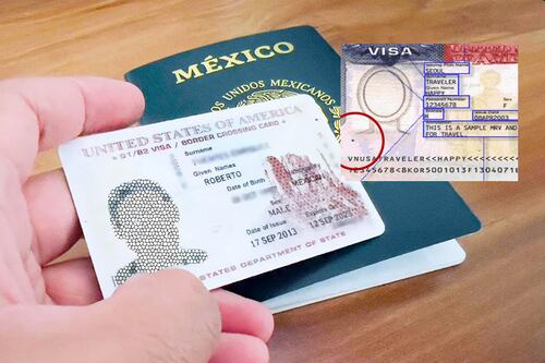 ¿Qué significan las estrellas y asteriscos en tu Visa Americana 2025; te pueden deportar si las tienes?