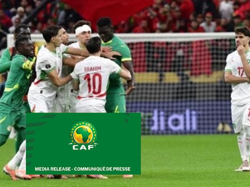 ¡Ya hay CASTIGOS y MULTAS! CAF revela las sanciones para Senegal y Marruecos tras la Copa Africana