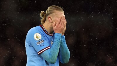 Haaland marcó, pero Manchester City no pudo escapar con el triunfo ante Everton.