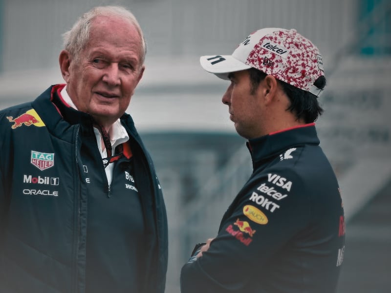 Críticas sobre Checo Pérez habrían sido parte de un roce entre Helmut Marko y Christian Horner