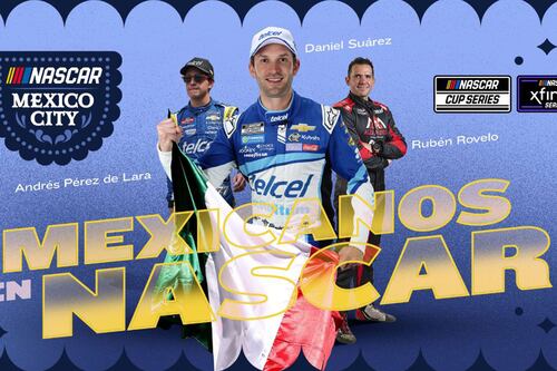 Daniel Suárez encabeza representación mexicana para el fin de semana histórico de NASCAR Cup Series