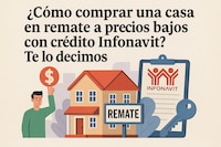 ¿Cómo comprar una casa en remate a precios bajos con crédito Infonavit? Te lo decimos