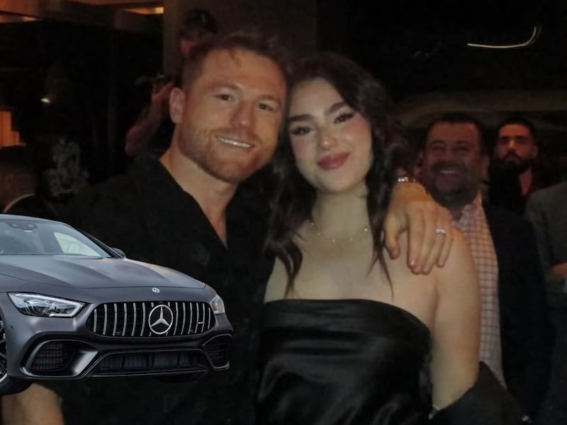 Canelo Álvarez regaló auto DE LUJO a su hija por Navidad; ¿cuánto vale su nuevo Mercedes?