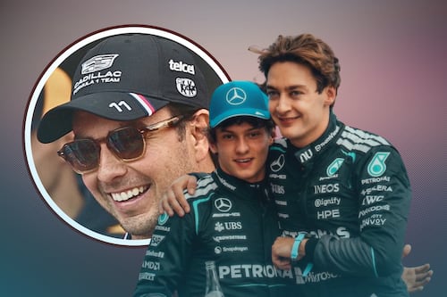 Checo lleva al Cadillac a la meta, con Russell y Antonelli LOGRANDO el 1-2 de Mercedes en Australia