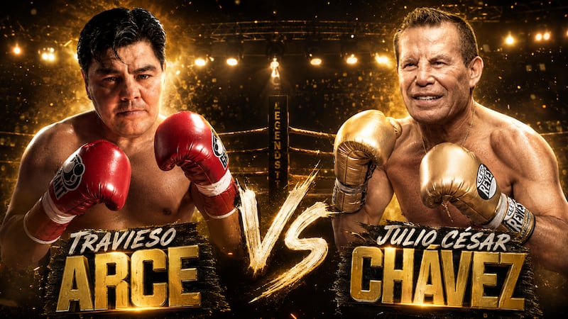 ¿Por tv abierta? Julio César Chávez vs Travieso Arce EN VIVO: Horario y CANAL para ver la pelea de box