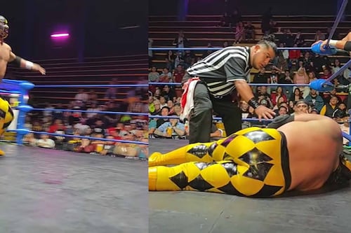 Luchador Pierroth Jr. se desvanece durante función en la Arena Neza ¿Cómo está su estado de salud?