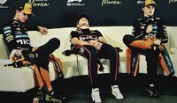 Verstappen ‘SE DUERME’ en conferencia tras preguntas sobre órdenes en McLaren: ‘No es mi problema’