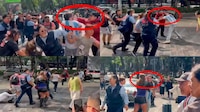 Argentino se pelea con mexicanos en Paseo de la Reforma tras perder la Final del Mundial (VIDEO)