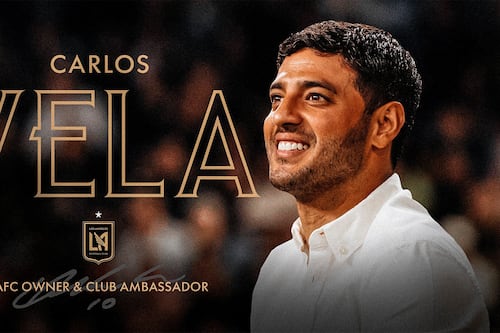 LAFC confirmó a Carlos Vela como nuevo copropietario del club: ‘Es un paso importante en mi vida’