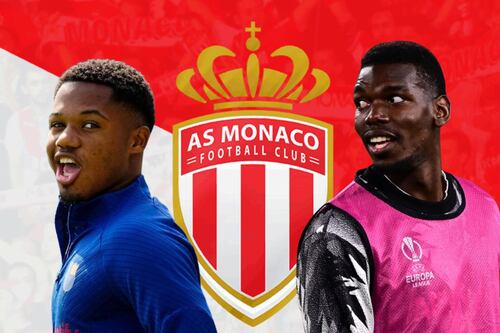 ¡Doble refuerzo del Mónaco para disputarle el título al PSG! Ansu Fati y Paul Pogba acuerdan su llegada al club