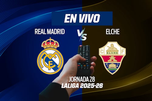 Real Madrid vs Elche EN VIVO: Mira el minuto a minuto de LaLiga de España 2025-26