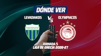 Levadiakos vs Olympiacos EN VIVO: Dónde ver a Hormiga en TV y online (HORA) en Superliga de Grecia