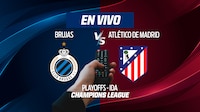 Brujas vs Atlético de Madrid EN VIVO: Mira aquí minuto a minuto ida Playoffs UEFA Champions League 2025-26