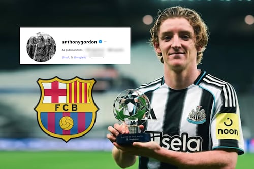 Anthony Gordon ‘DUPLICÓ’ sus seguidores gracias al Barcelona y su fichaje aún no es oficial