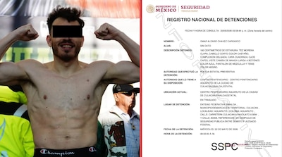 Detienen en Culiacán al boxeador Omar Chávez; reportan traslado a penal