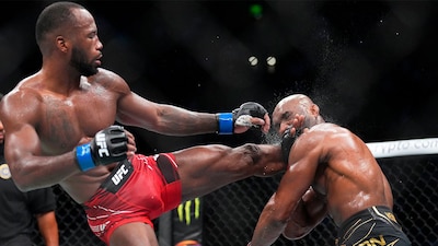 Kamaru Usman fue noqueado en el quinto round