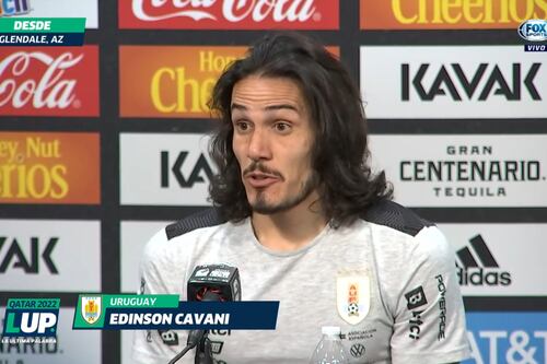 Cavani: “México jugó por muchos momentos bien, pero no concretó”