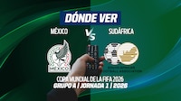 México vs Sudáfrica EN VIVO: Dónde ver HOY en TV, online y hora del partido inaugural del Mundial 2026