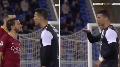 ¿Karma? CR7 se burló de la estatura de Alessandro Florenzi y el italiano respondió con un golazo