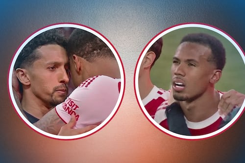 ¡RESPETO! Marquinhos CONSUELA a Gabriel Magalhães antes que festejar el título de Champions League