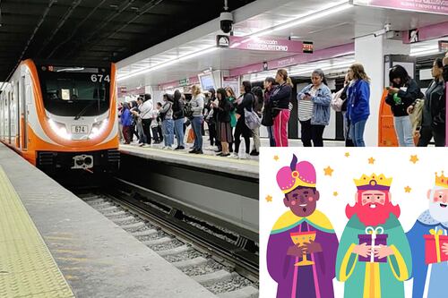 ¿Metro CDMX tendrá horario especial para el 5 de enero por el Día de Reyes Magos 2025?