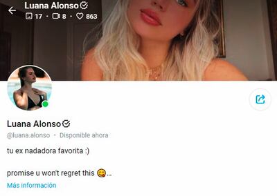 Luana Alonso renuncia a la natación, tras París 2024, y debuta en