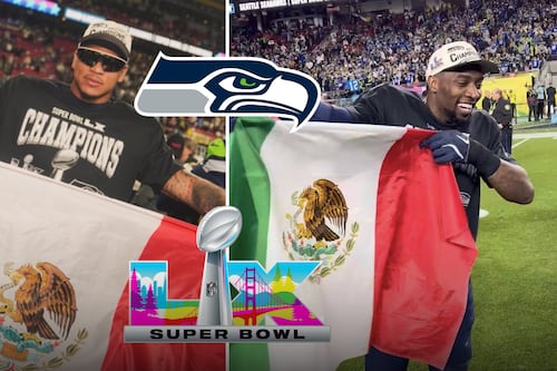 Super Bowl LX: ¿Por qué algunos jugadores de Seattle Seahawks festejaron con banderas mexicanas?