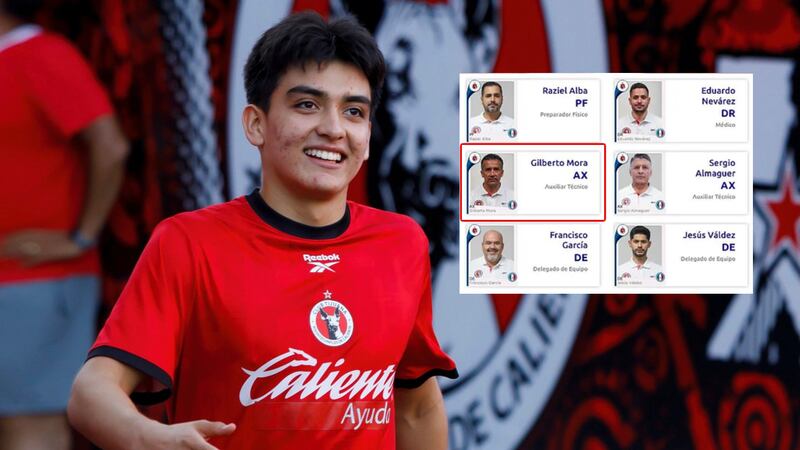 ¡Motivación! Papá de Gilberto Mora se une a Xolos como parte del cuerpo técnico del Loco Abreu