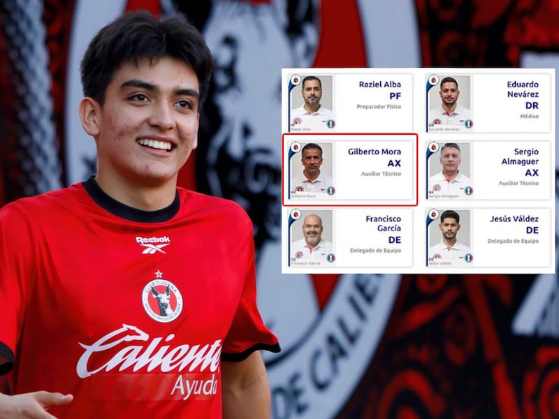 ¡Motivación! Papá de Gilberto Mora se une a Xolos como parte del cuerpo técnico del Loco Abreu