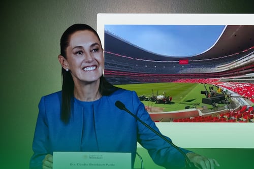 Claudia Sheinbaum DESTACA remodelación del Estadio Azteca y envía mensaje al Tri: ‘tiene que ganar’