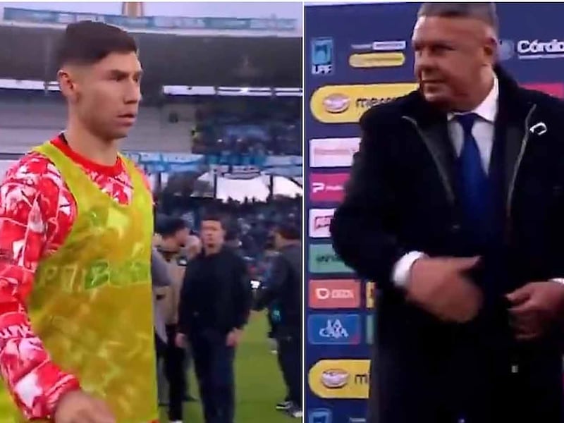 Gonzalo Montiel, campeón del mundo con Argentina, ignoró al presidente de la AFA en premiación (VIDEO)