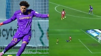 Ochoa DUDÓ en salir, no alcanzó a su rival y AEL Limassol terminó perdiendo contra el líder (VIDEO)