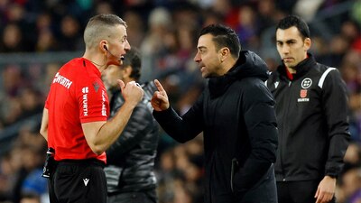 Xavi Hernández reconoció que su equipo no dio un buen partido ante Getafe.