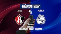 Atlas vs Puebla EN VIVO: Dónde ver en TV, online y hora Jornada 1 Liga MX Clausura 2026