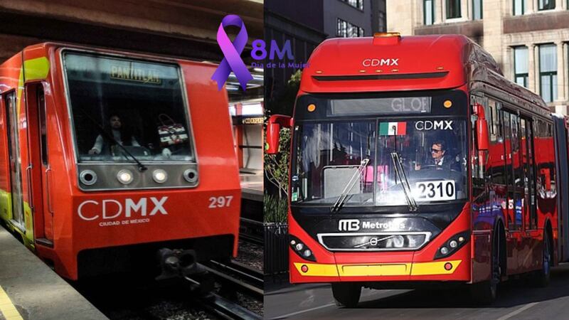 8 de Marzo: ¿Qué estaciones de Metro y Metrobús CDMX están cerradas por marcha 8M del Día de la Mujer?