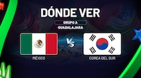 México vs Corea del Sur: Dónde ver el Mundial 2026 EN VIVO HOY en TV, online y hora del partido del Grupo A