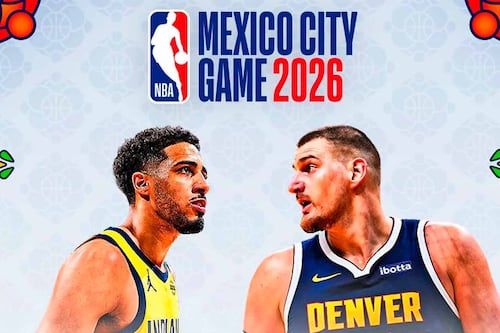NBA confirma partido Pacers vs Nuggets en México para 2026 en la Arena CDMX