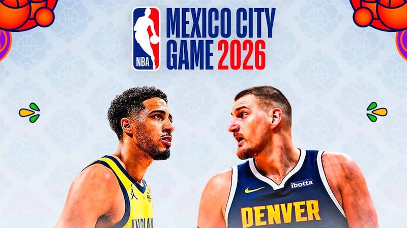 NBA confirma partido Pacers vs Nuggets en México para 2026 en la Arena CDMX