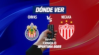 Chivas vs Necaxa HOY: Dónde ver partido en vivo, qué canal transmite Jornada 10, Liga MX 2025 horario