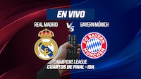 Real Madrid vs Bayern Múnich EN VIVO: Sigue el minuto a minuto de los Cuartos de Final en Champions