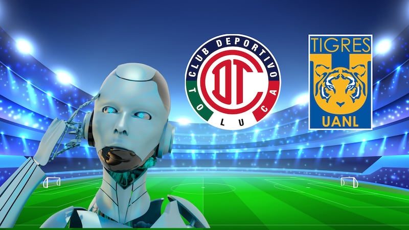 Toluca vs Tigres: Inteligencia Artificial predice al campeón de la Final de vuelta del Apertura 2025