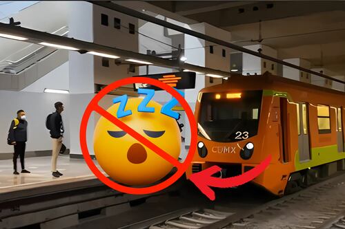 Te pueden multar por quedarte dormido en los vagones del Metro CDMX, ¿cuánto hay que pagar?