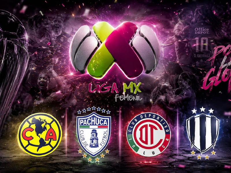 Esto necesitan América, Pachuca, Toluca y Rayadas para clasificar a la final de Liga MX Femenil