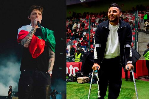 ‘Con todo, jefe’; Peso Pluma anima a Alexis Vega previo a su regreso con Toluca