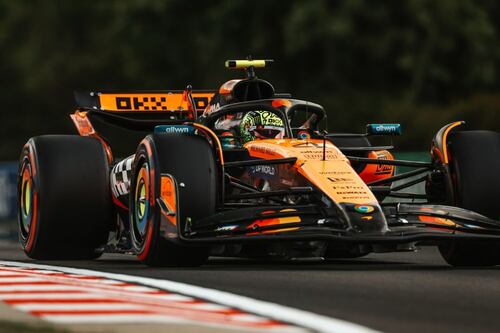 Dominio de McLaren en la FP1 del GP de Hungría; Norris y Piastri hacen el 1-2