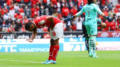Jordan Sierra marcó un golazo para el Toluca.